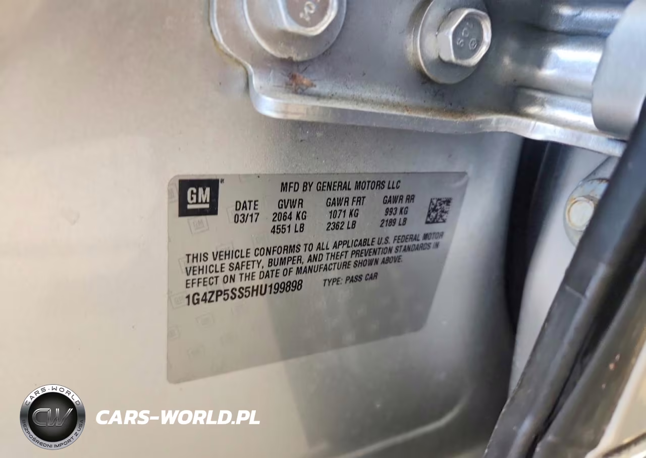 2017 Buick Lacrosse Essence VIN:1G4ZP5SS5HU199898 - 12