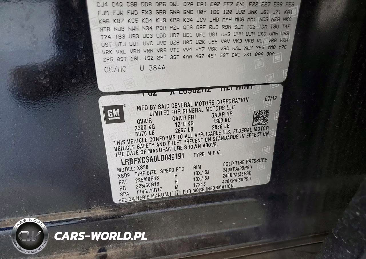 2020 Buick Envision Essence VIN:LRBFXCSA0LD049191 - 13