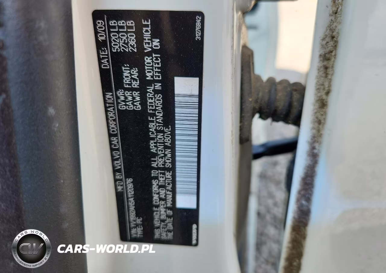 2010 Volvo S80 T6 VIN:YV1992AH5A1120976 - 12
