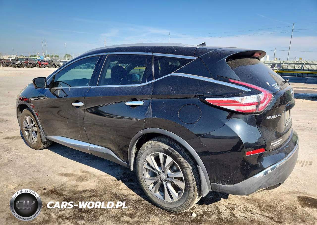 2015 Nissan Murano Sl VIN:5N1AZ2MH1FN249193 - 2