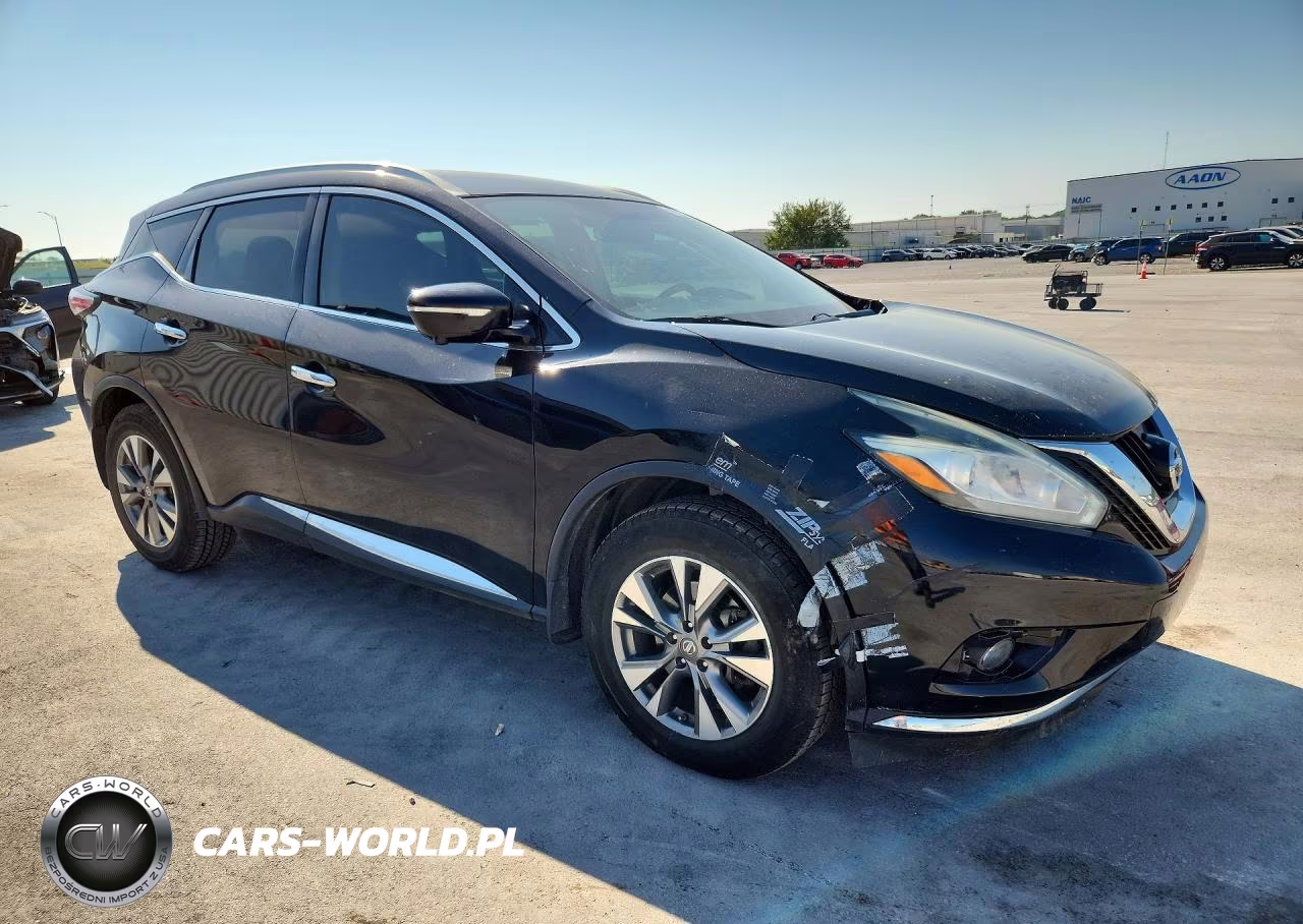 2015 Nissan Murano Sl VIN:5N1AZ2MH1FN249193 - 4