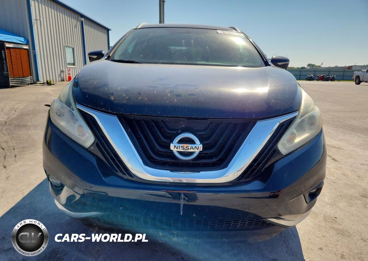 2015 Nissan Murano Sl VIN:5N1AZ2MH1FN249193 - 5