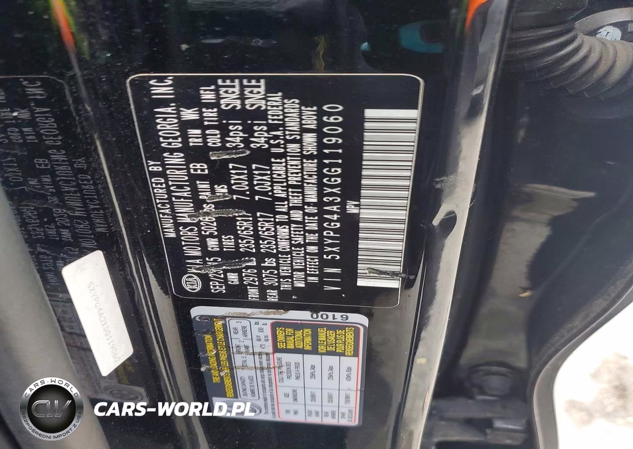2023 Kia Sorento L VIN:5XYPG4A3XGG119060 - 14
