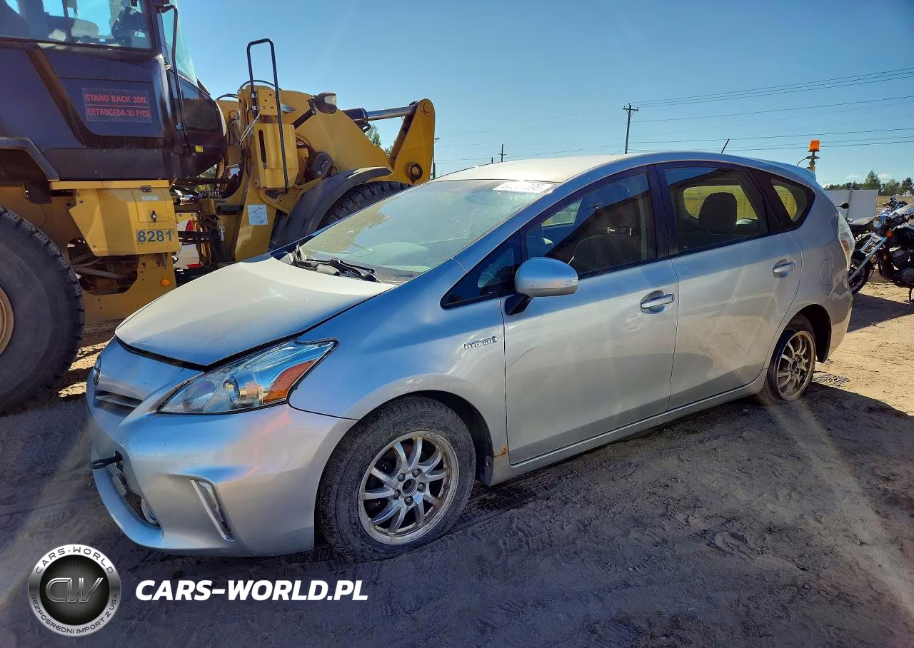 2014 Toyota Prius V Three VIN:JTDZN3EUXEJ007576 - 1