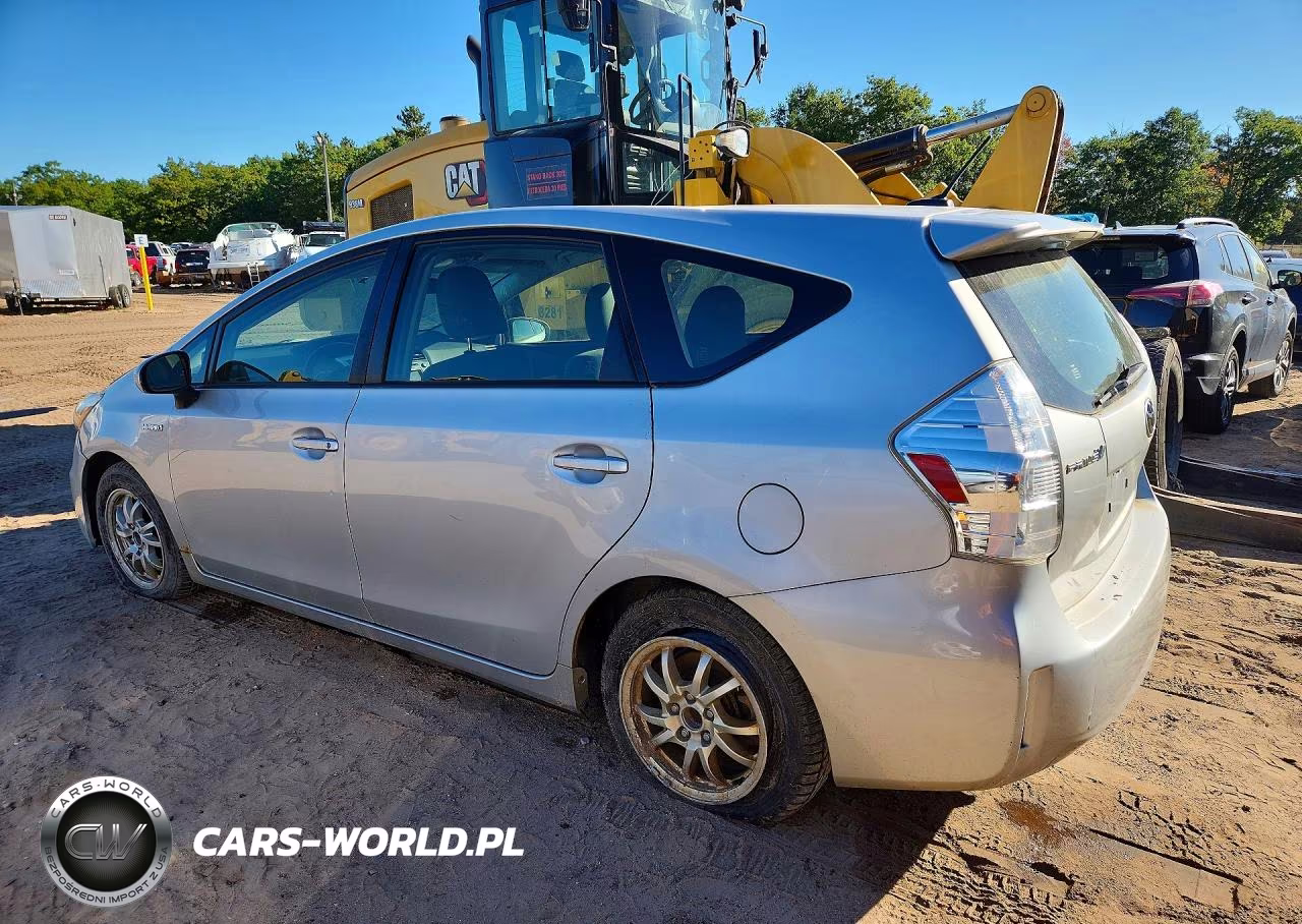 2014 Toyota Prius V Three VIN:JTDZN3EUXEJ007576 - 2