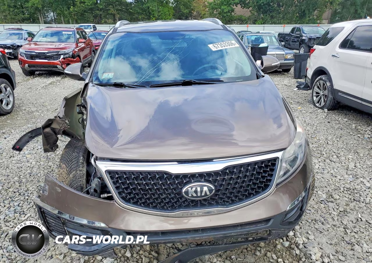 2015 Kia Sportage Lx VIN:KNDPBCAC9F7713675 - 5