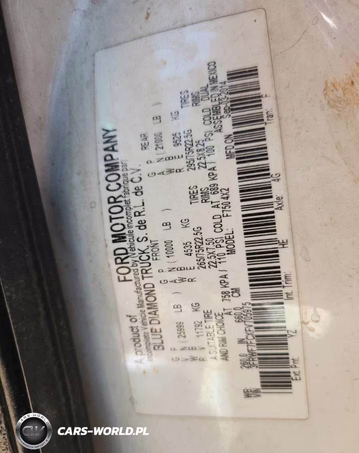 2015 Ford F750 Super Duty Septic Truck VIN:3FRWF7FCXFV705975 - 11