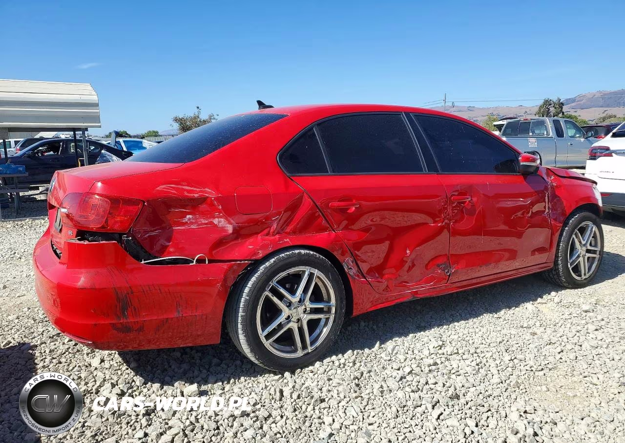 2014 Volkswagen Jetta Se VIN:3VWD17AJ2EM247858 - 3