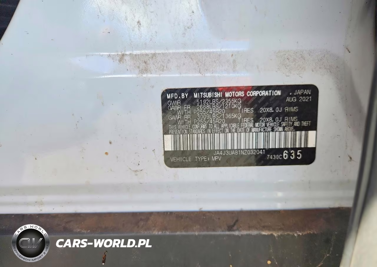 2022 Mitsubishi Outlander Se VIN:JA4J3UA81NZ032041 - 13