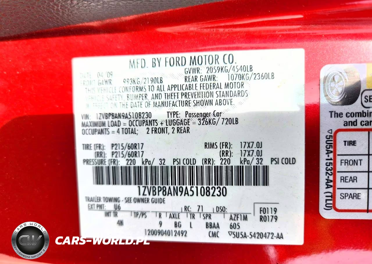 2010 Ford Mustang VIN:1ZVBP8AN9A5108230 - 12
