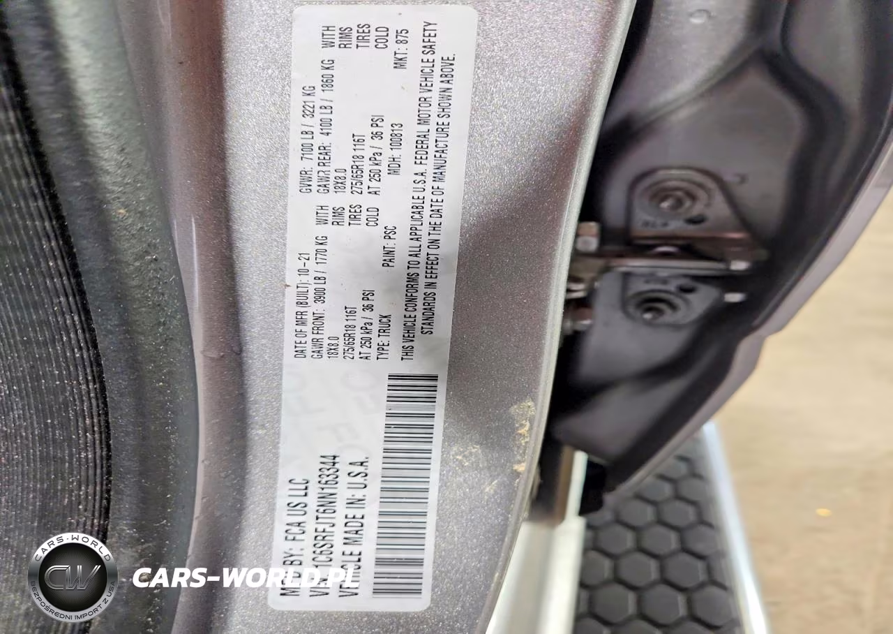 2022 Ram 1500 Laramie VIN:1C6SRFJT6NN163344 - 12