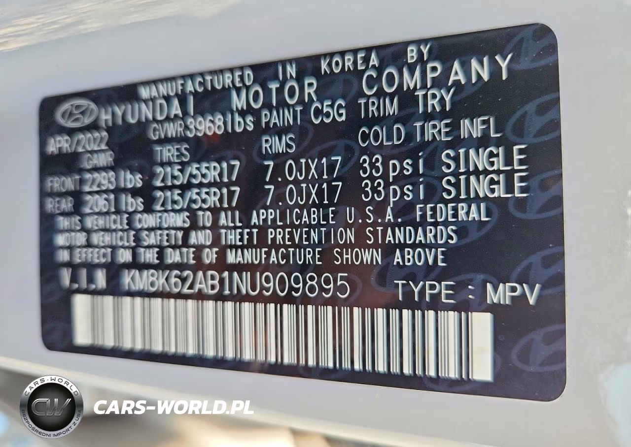 2022 Hyundai Kona Sel VIN:KM8K62AB1NU909895 - 14
