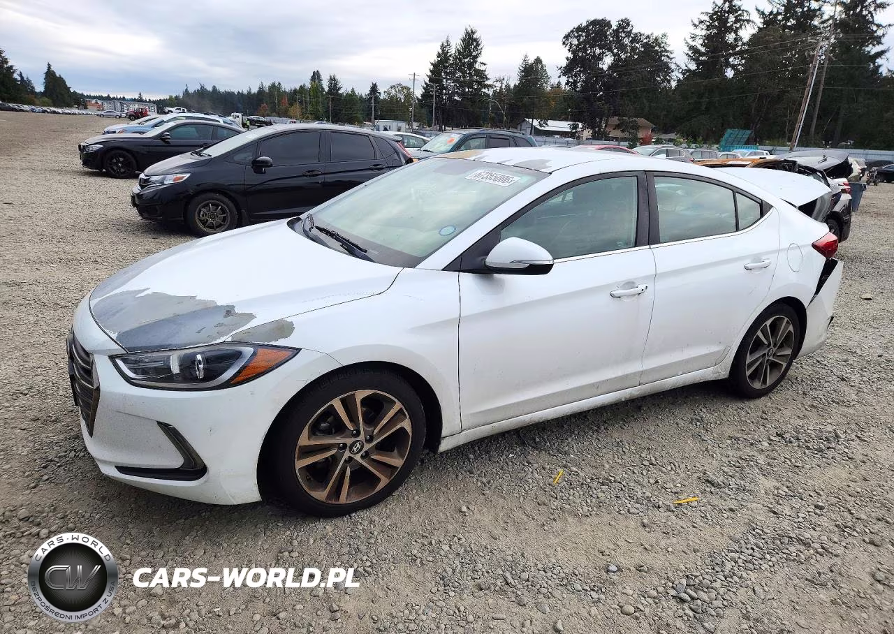 2018 Hyundai Elantra Limited VIN:5NPD84LF8JH217964 - 1