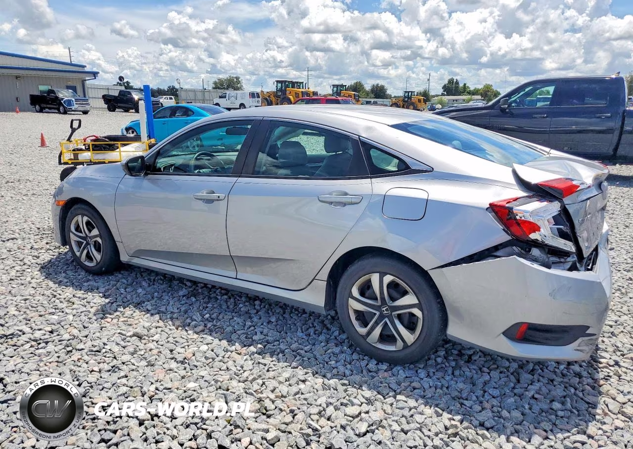 2017 Honda Civic Lx VIN:19XFC2F64HE029500 - 2