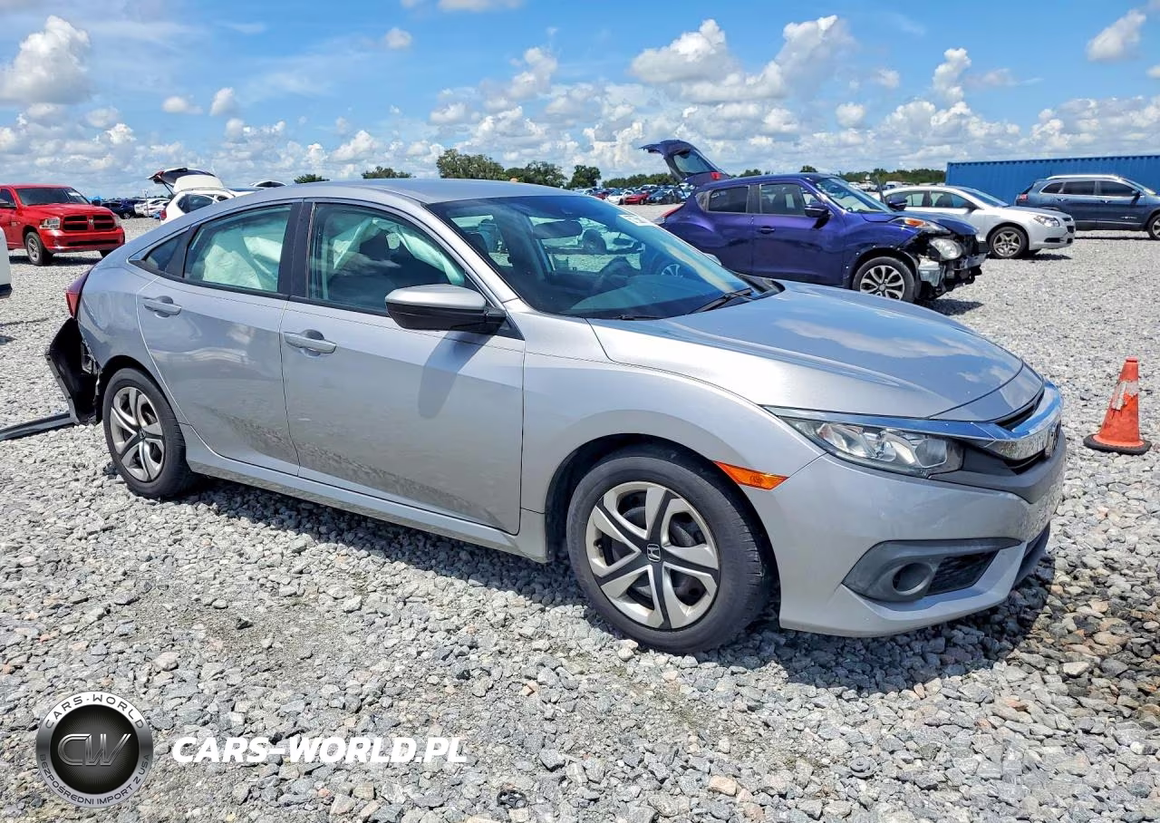 2017 Honda Civic Lx VIN:19XFC2F64HE029500 - 4