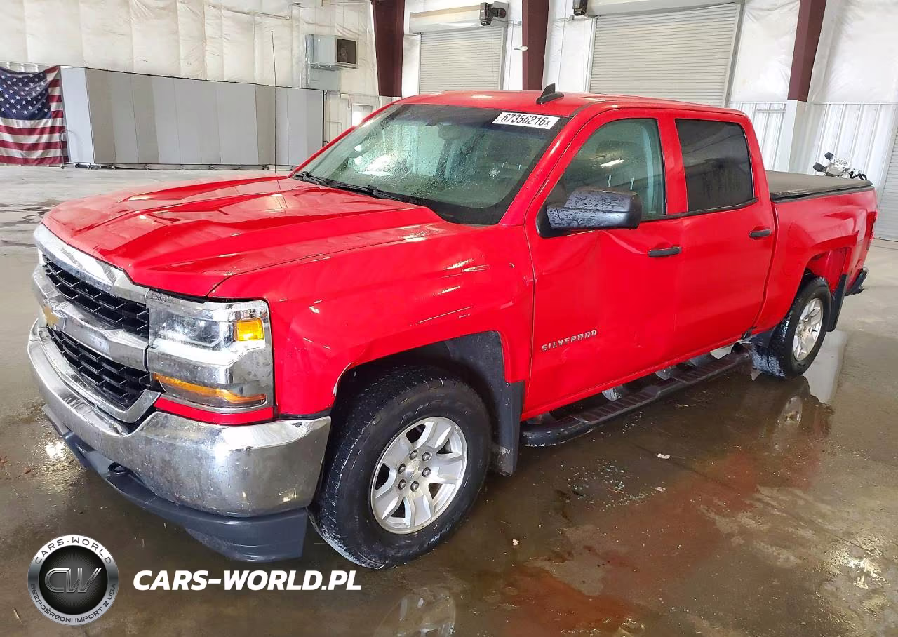 2018 Chevrolet Silverado K1500 VIN:3GCUKNEC6JG321887 - 1