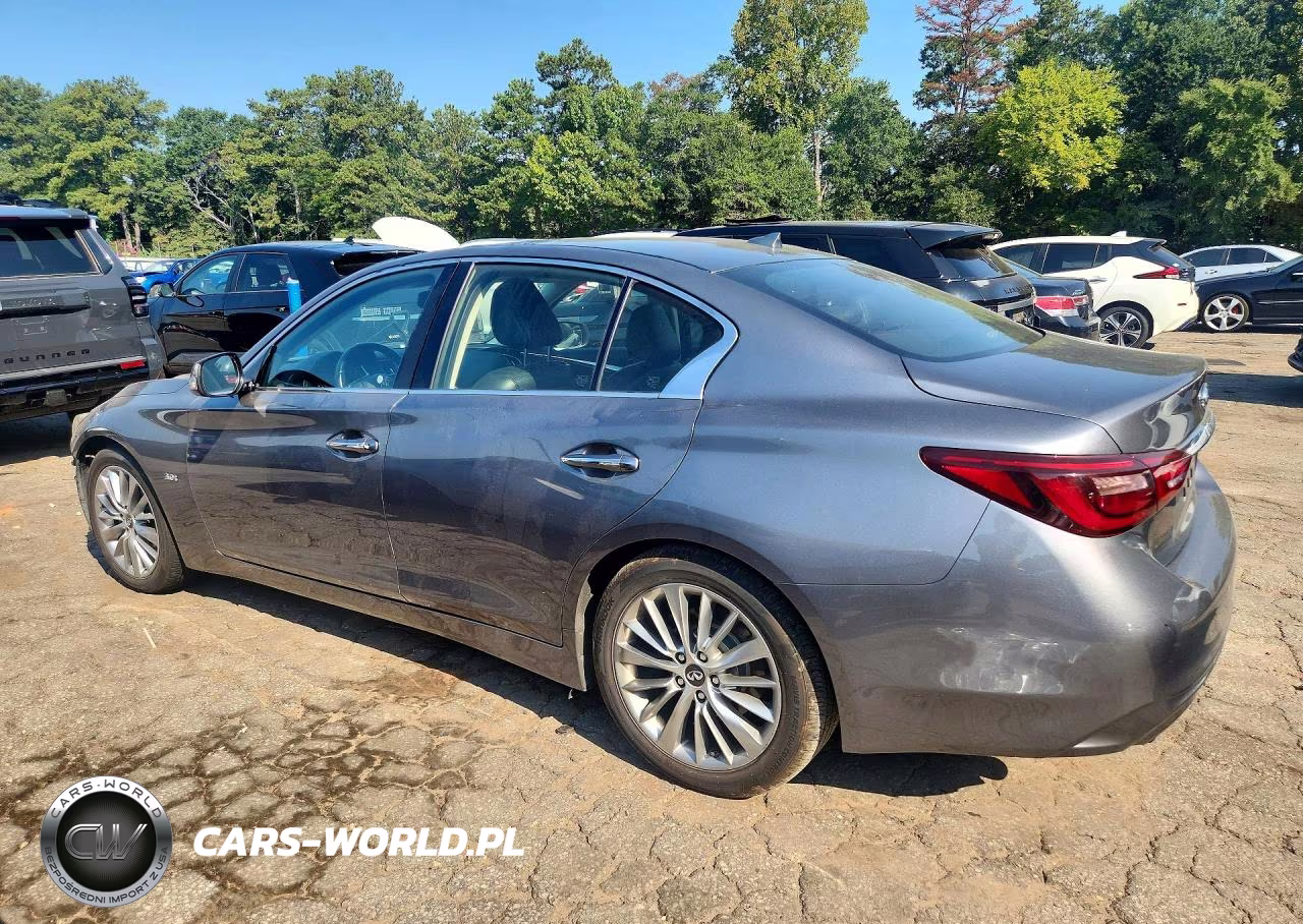 2019 Infiniti Q50 3.0T Luxe VIN:JN1EV7APXKM511614 - 2