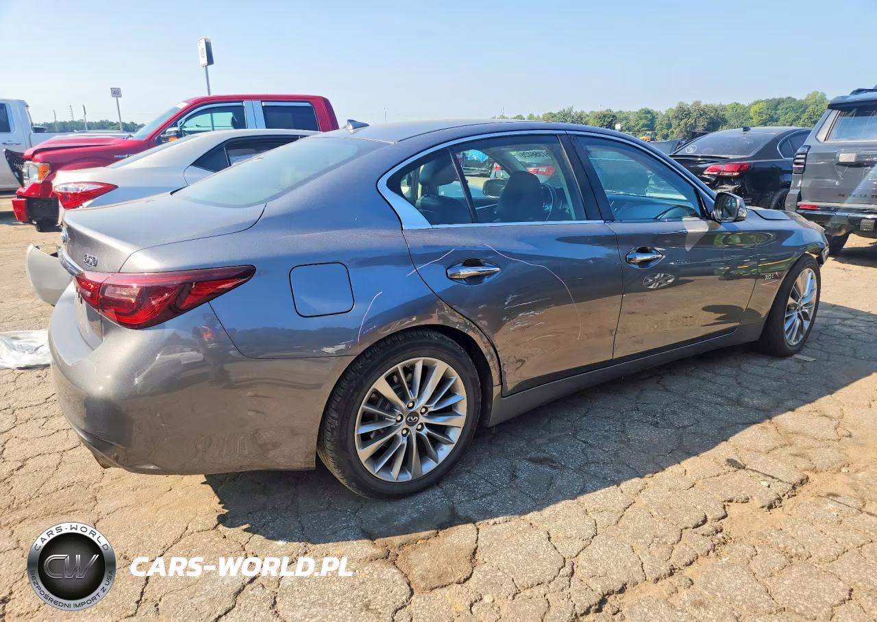 2019 Infiniti Q50 3.0T Luxe VIN:JN1EV7APXKM511614 - 3