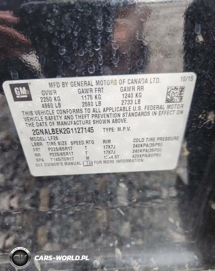 2016 Chevrolet Equinox Ls VIN:2GNALBEK2G1127145 - 13