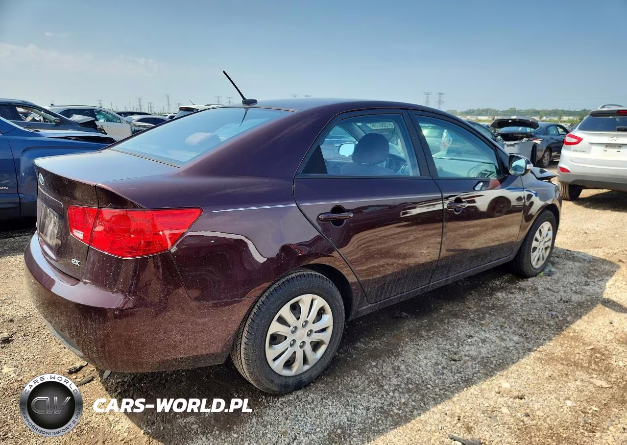 2010 Kia Forte Ex VIN:KNAFU4A27A5109627 - 3