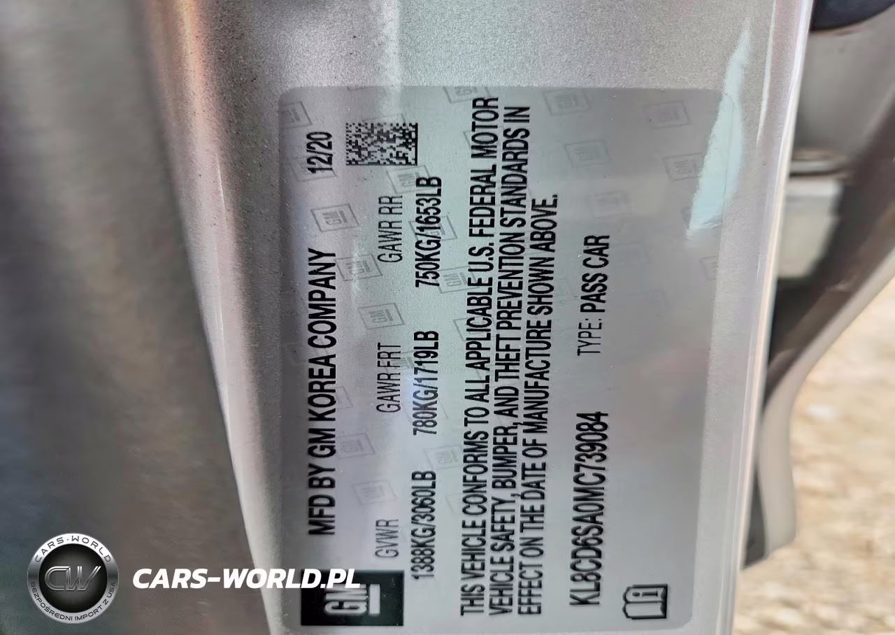 2021 Chevrolet Spark 1Lt VIN:KL8CD6SA0MC739084 - 12