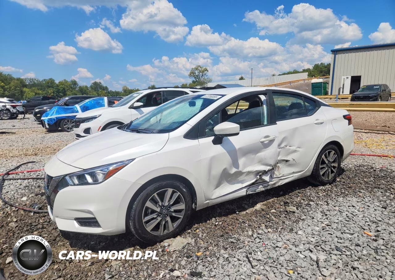 2022 Nissan Versa Sv VIN:3N1CN8EV1NL859208 - 1