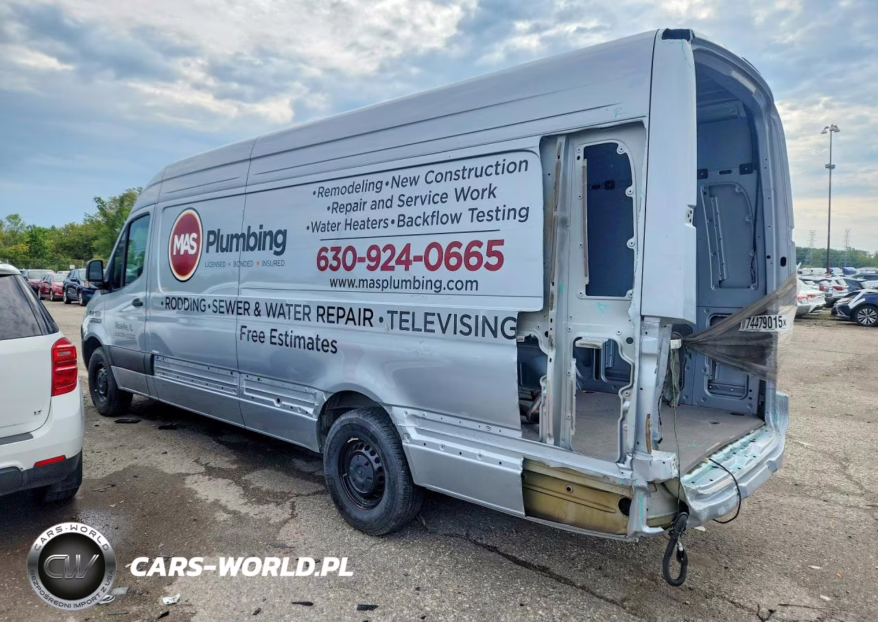 2025 Mercedes Benz Sprinter 2500 Delivery Van VIN:W1Y4KDHY6ST226599 - 2