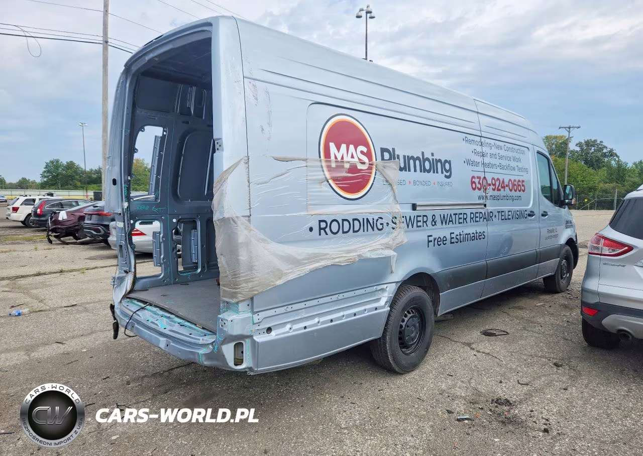 2025 Mercedes Benz Sprinter 2500 Delivery Van VIN:W1Y4KDHY6ST226599 - 3