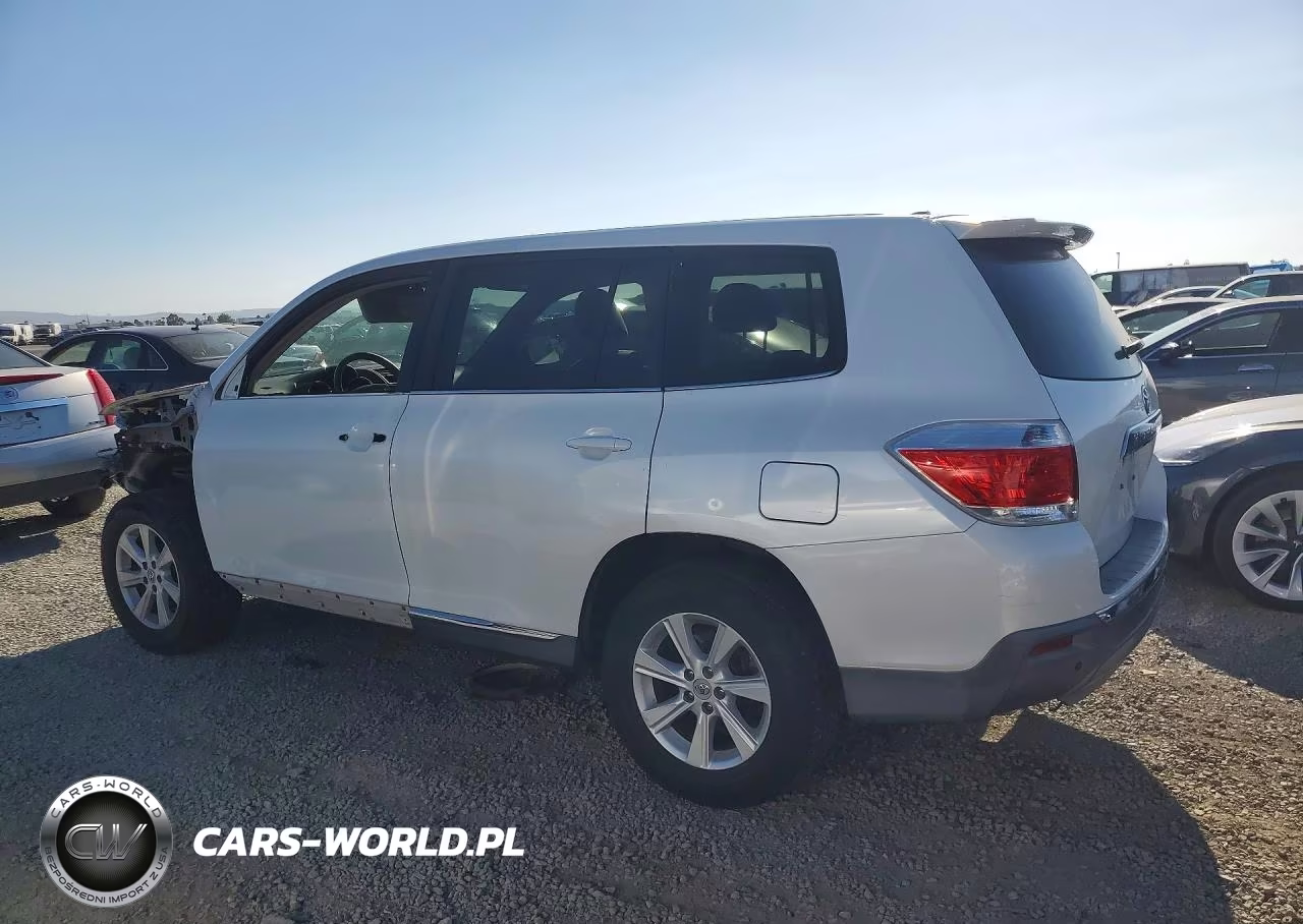 2011 Toyota Highlander Base VIN:5TDZA3EH5BS012911 - 2
