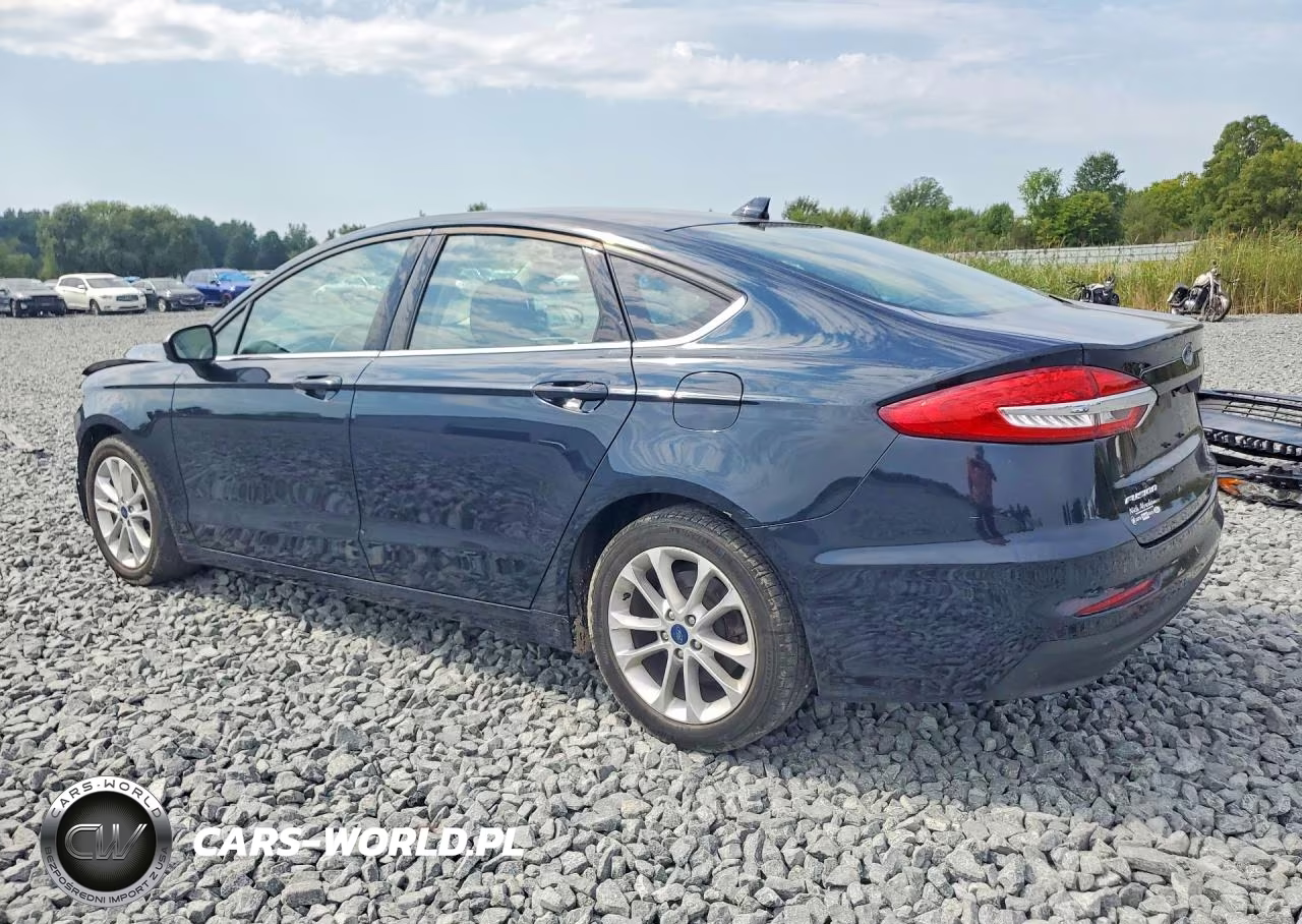 2020 Ford Fusion Se VIN:3FA6P0LU1LR265850 - 2