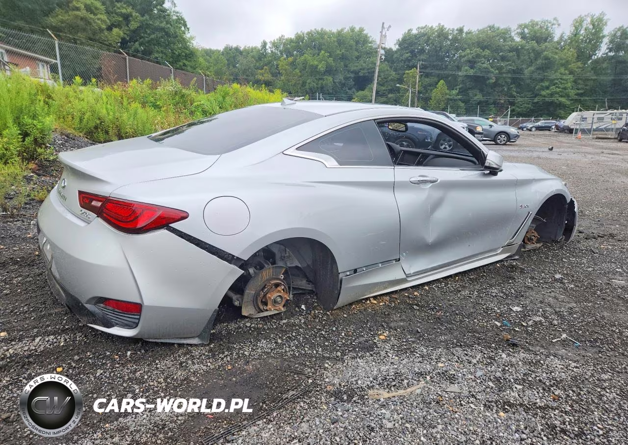 2017 Infiniti Q60 Red Sport 400 VIN:JN1FV7EL1HM700611 - 3