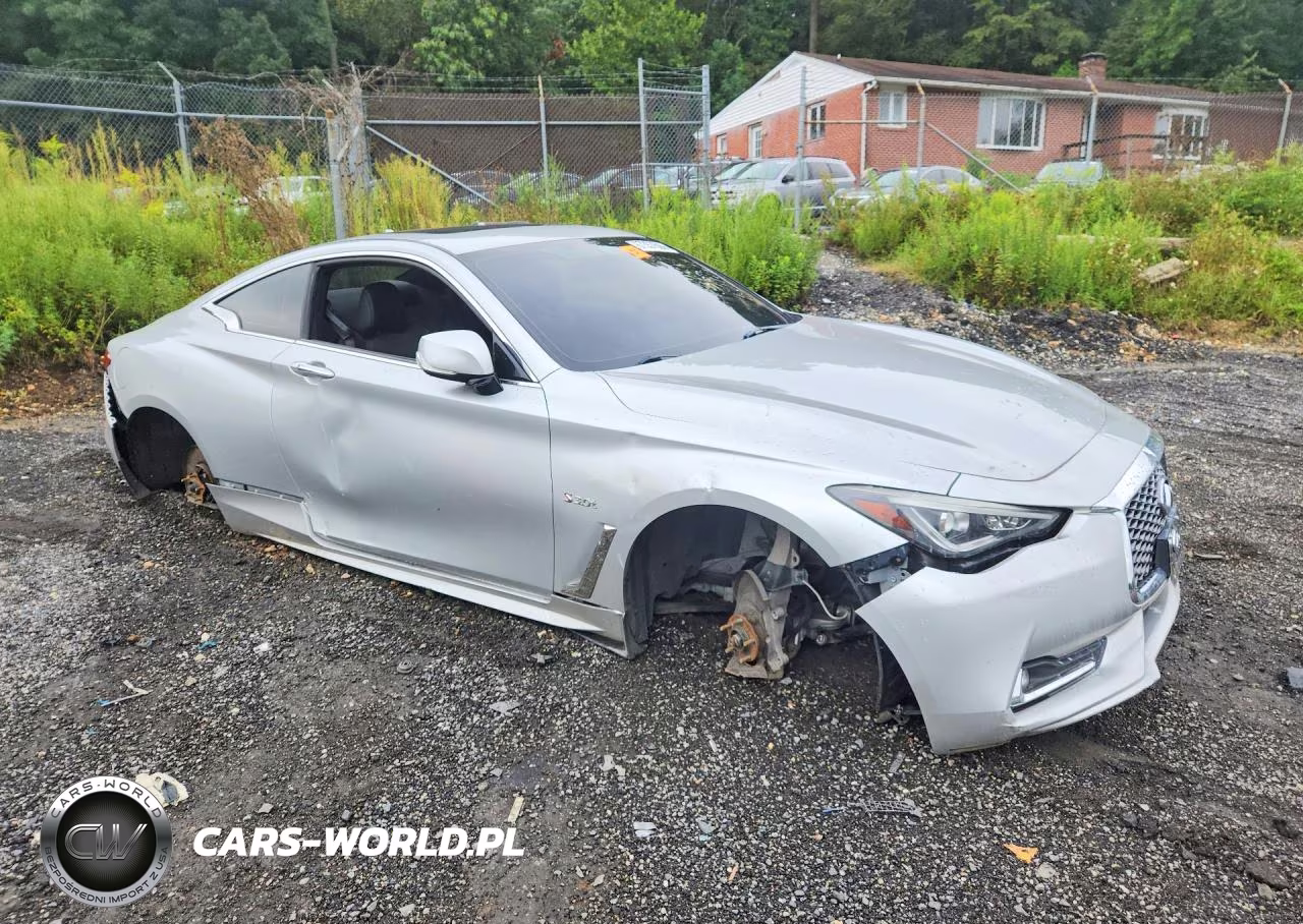 2017 Infiniti Q60 Red Sport 400 VIN:JN1FV7EL1HM700611 - 4