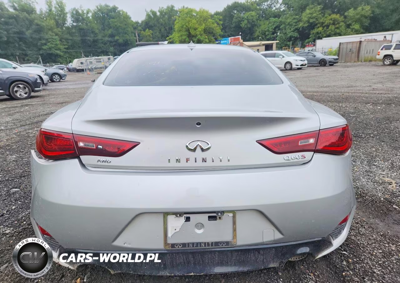 2017 Infiniti Q60 Red Sport 400 VIN:JN1FV7EL1HM700611 - 6