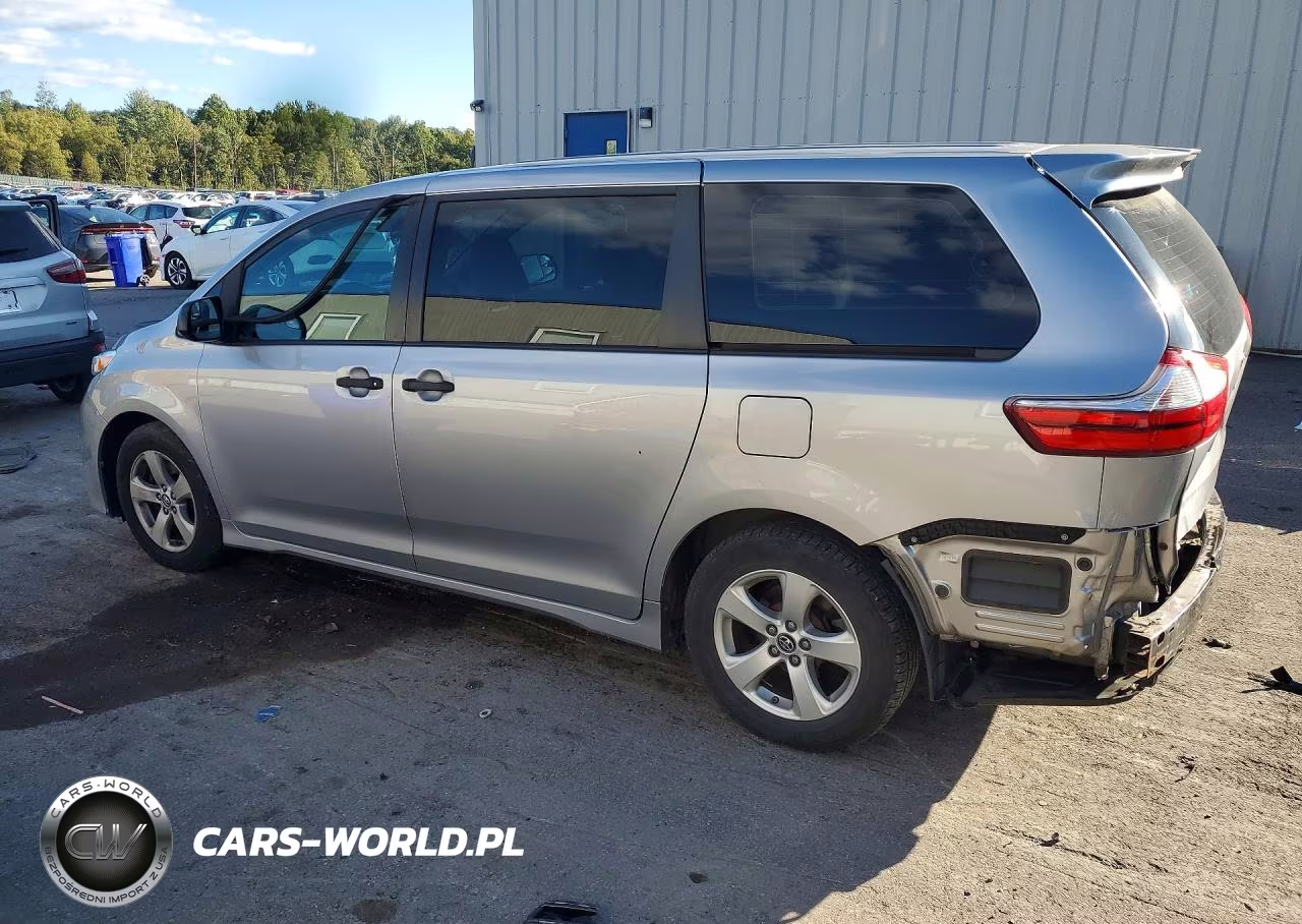 2018 Toyota Sienna L VIN:5TDZZ3DC6JS959503 - 2