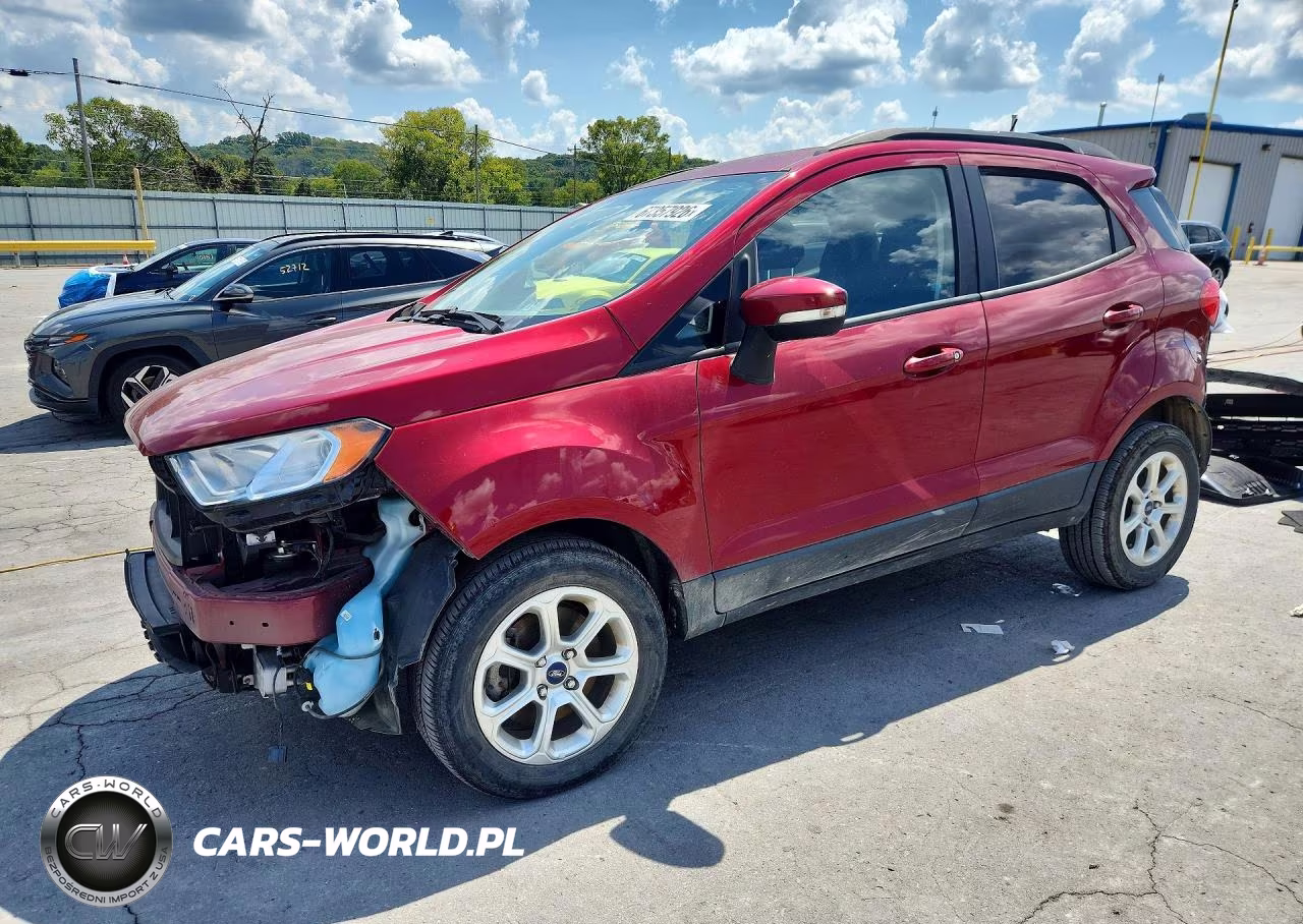 2019 Ford Ecosport Se VIN:MAJ3S2GE1KC257714 - 1