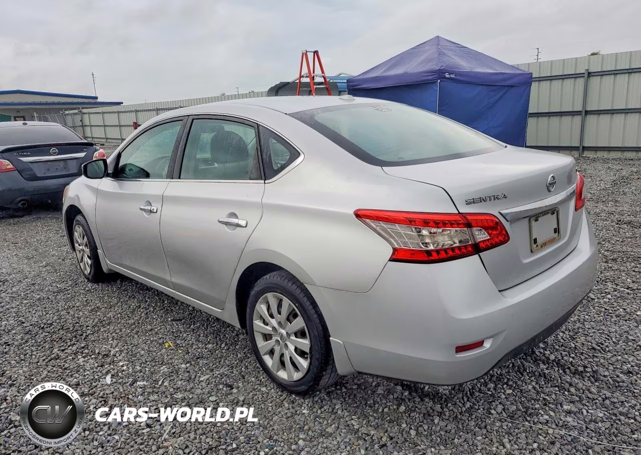 2015 Nissan Sentra Sv VIN:3N1AB7AP1FL678144 - 2