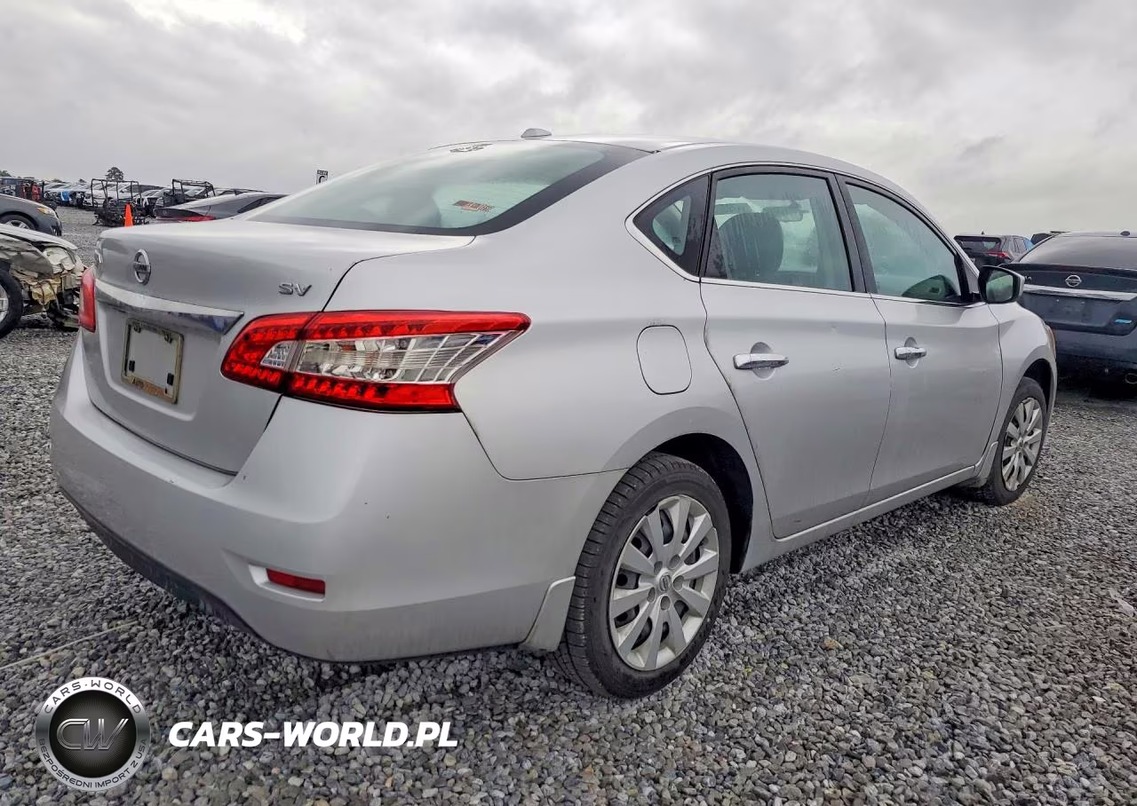 2015 Nissan Sentra Sv VIN:3N1AB7AP1FL678144 - 3