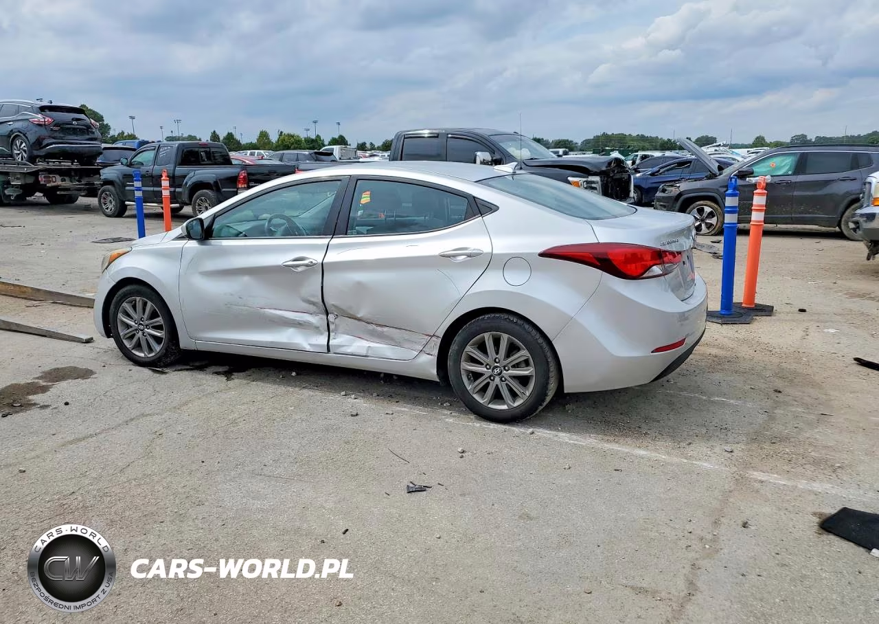 2016 Hyundai Elantra Se VIN:5NPDH4AE8GH653488 - 2