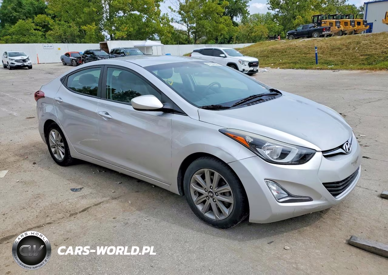 2016 Hyundai Elantra Se VIN:5NPDH4AE8GH653488 - 4