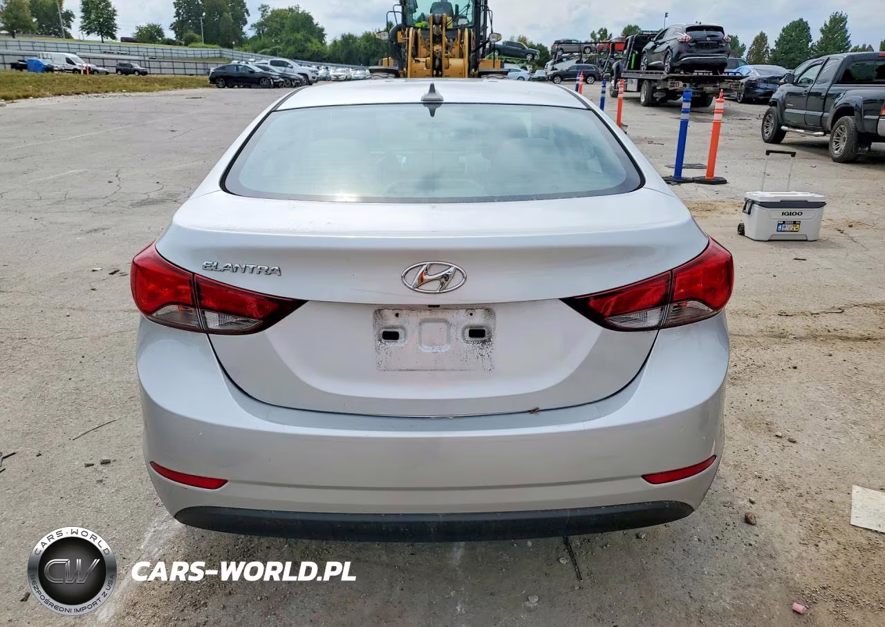 2016 Hyundai Elantra Se VIN:5NPDH4AE8GH653488 - 6
