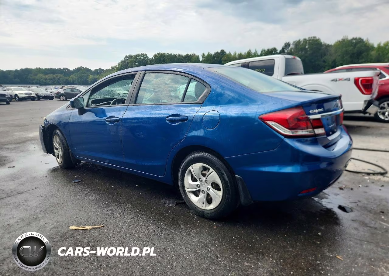 2015 Honda Civic Lx VIN:19XFB2F52FE246115 - 2