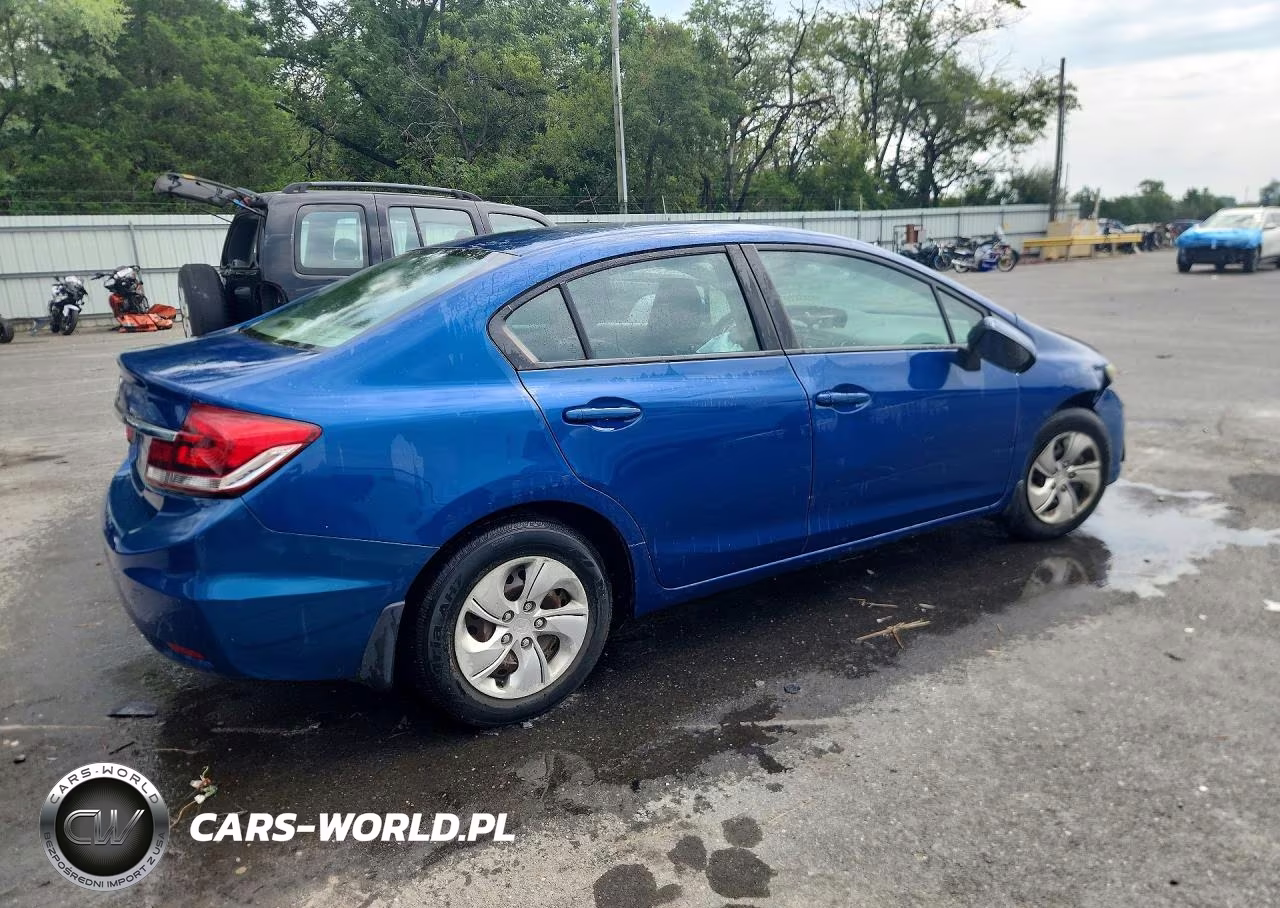 2015 Honda Civic Lx VIN:19XFB2F52FE246115 - 3