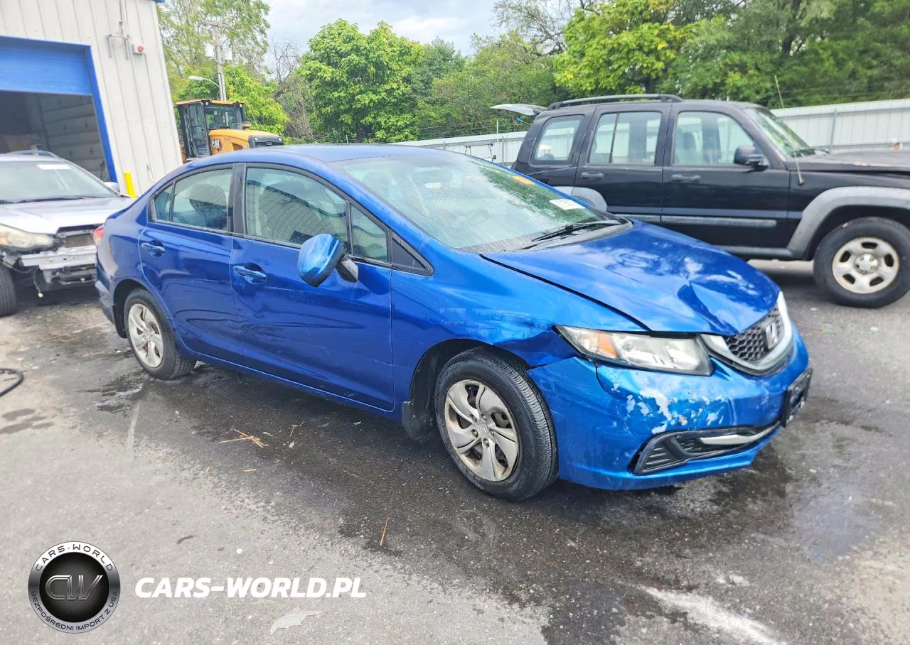 2015 Honda Civic Lx VIN:19XFB2F52FE246115 - 4