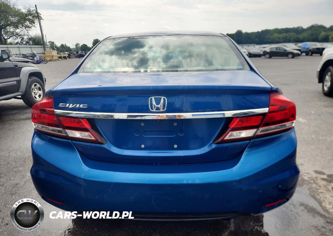 2015 Honda Civic Lx VIN:19XFB2F52FE246115 - 6