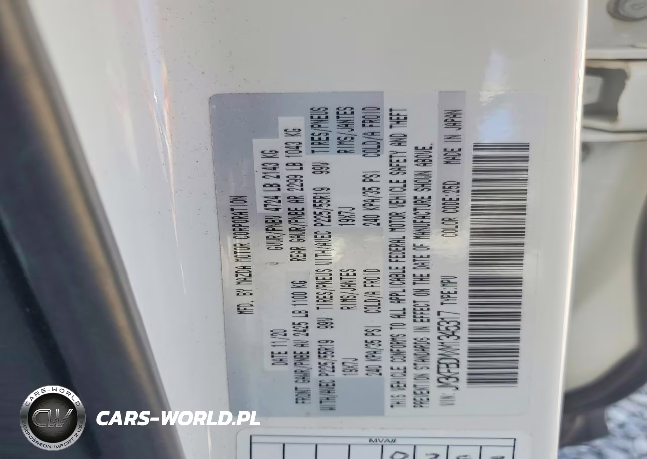 2021 Mazda Cx-5 Grand Touring VIN:JM3KFBDMXM1345317 - 13