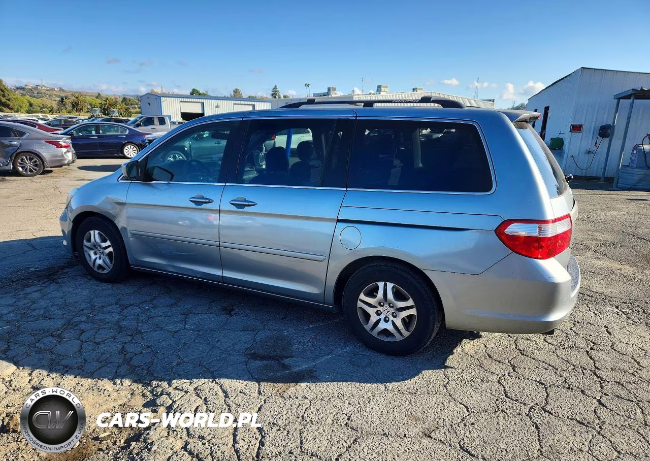 2005 Honda Odyssey Exl VIN:5FNRL386X5B119241 - 2
