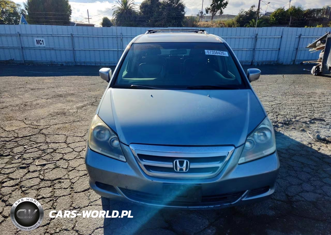 2005 Honda Odyssey Exl VIN:5FNRL386X5B119241 - 5