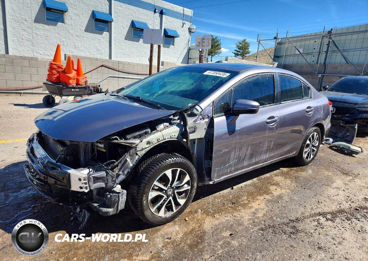 2015 Honda Civic Ex VIN:19XFB2F81FE091163 - 1