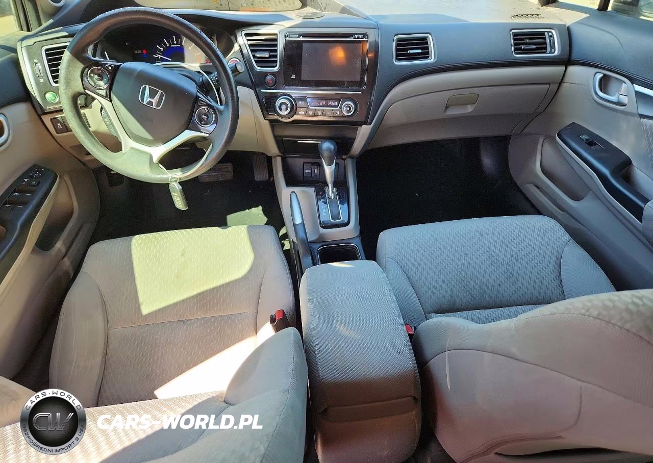 2015 Honda Civic Ex VIN:19XFB2F81FE091163 - 8