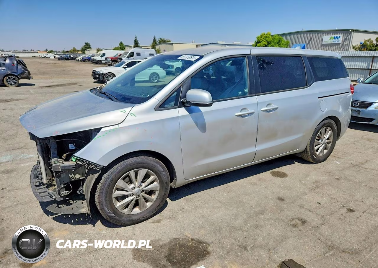 2017 Kia Sedona Lx VIN:KNDMB5C10H6219112 - 1